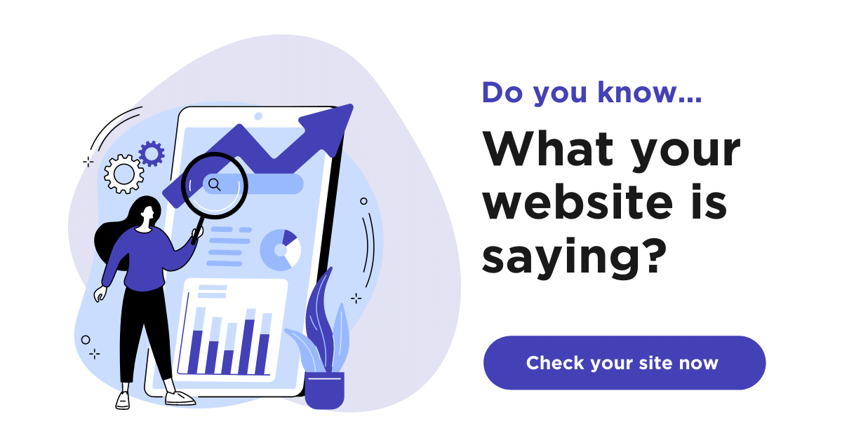 Check your site's SEO button graphic