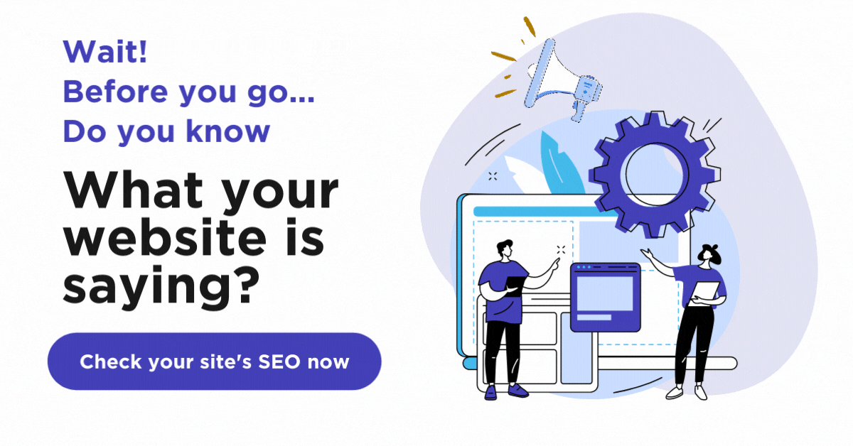 Check your site's SEO button graphic