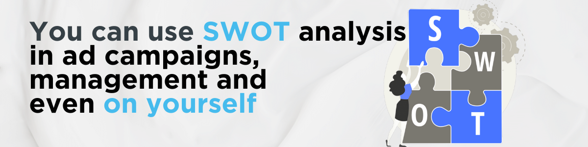 Self SWOT analysis graphic