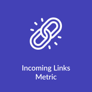 Incoming Links Metric icon