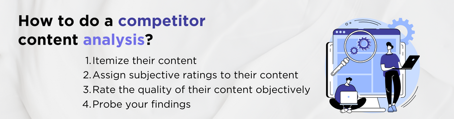 How to do a competitor content analysis