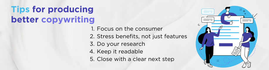 Tips for producing better copywriting