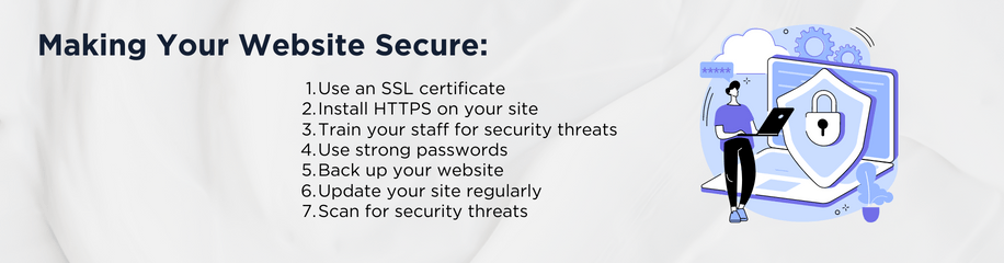 How to make your website secure