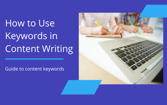 how to use keywords in content writing
